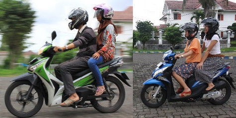Safety Riding, Tips Aman Membonceng Wanita